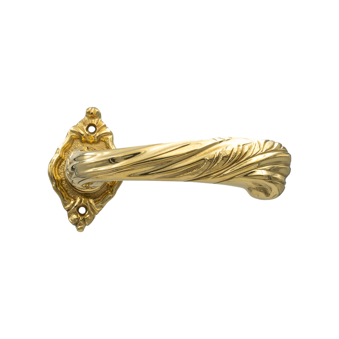 Maniglia "REGINA" in Ottone - Eleganza Classica d'Ispirazione Epoca