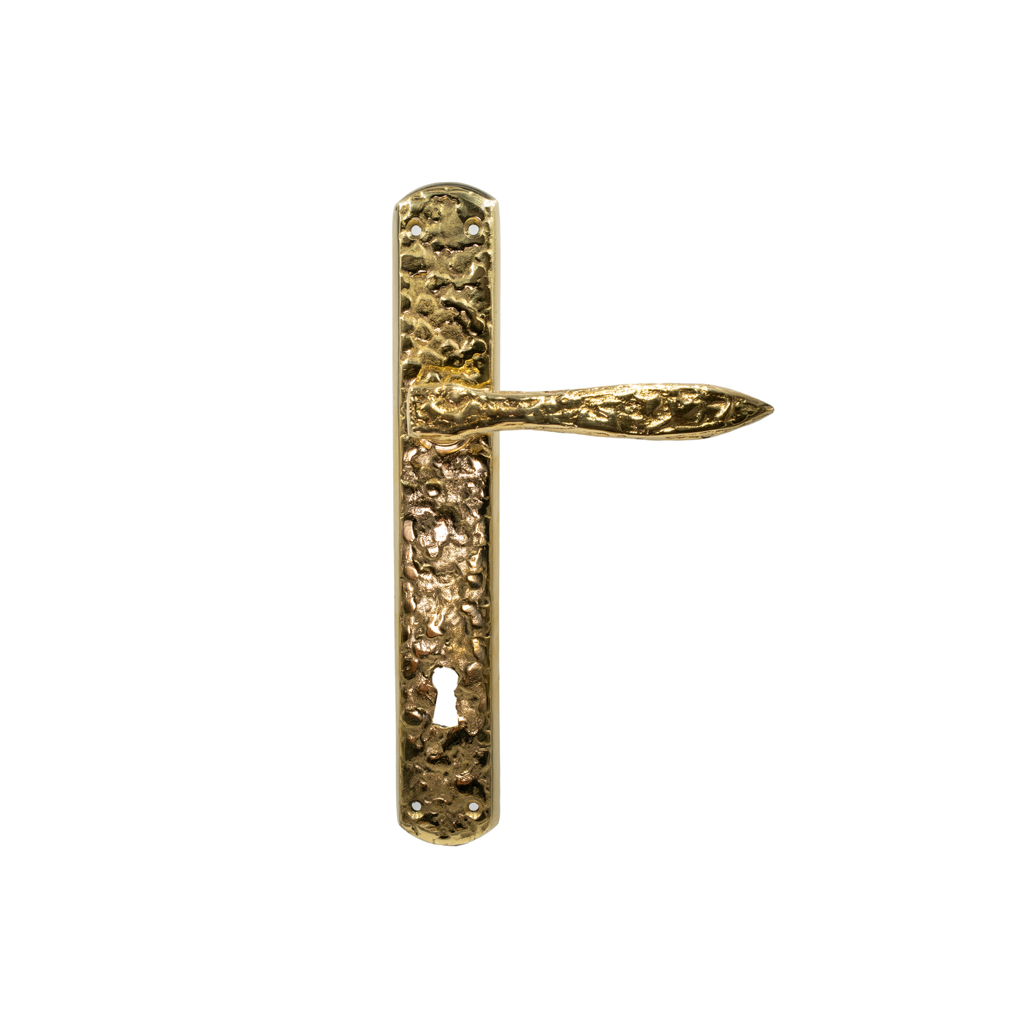 Maniglia "Coltello Salino" in Stile Materico - Design Unico e Raffinato senza Molla di Ritorno