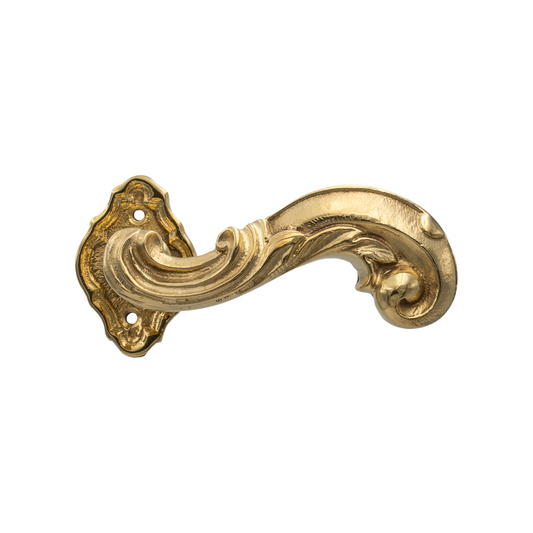 Maniglia "LUIGI FILIPPO" in Ottone - Design Unico Ispirato allo Stile d'Epoca