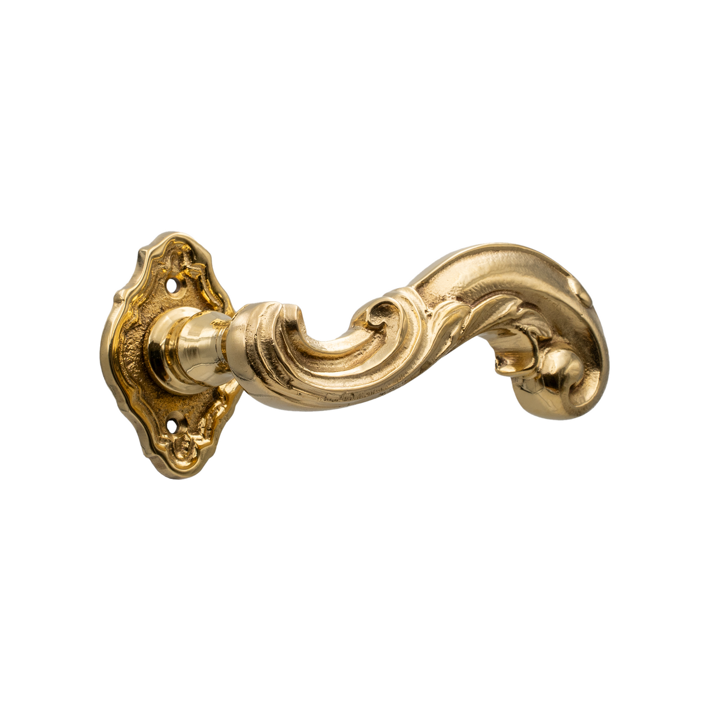 Maniglia "LUIGI FILIPPO" in Ottone - Design Unico Ispirato allo Stile d'Epoca