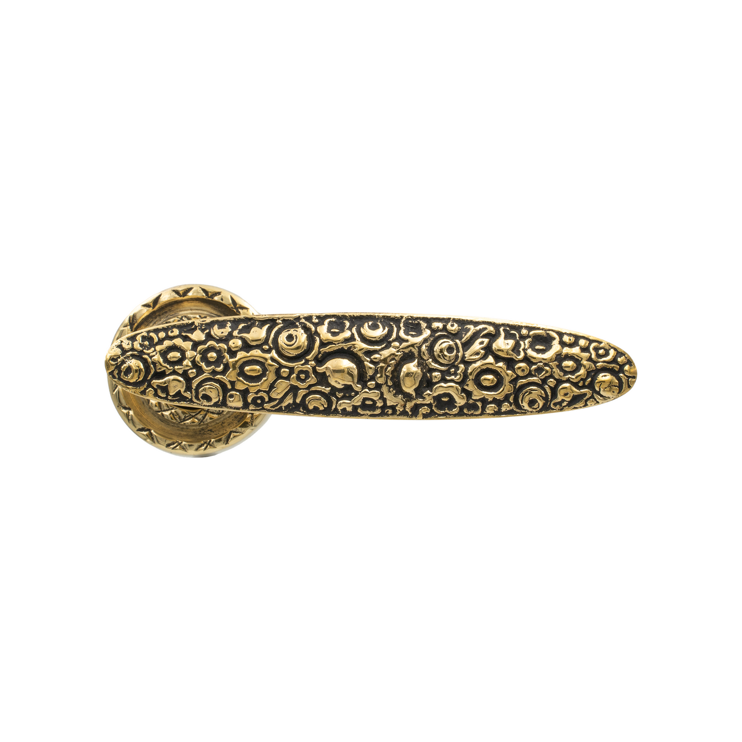 Maniglia "BOUQUET" in Ottone - Design Unico Ispirato allo Stile Armonioso
