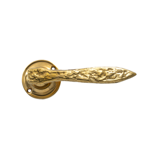 Maniglia "Coltello Salino" in Stile Materico - Design Unico e Raffinato senza Molla di Ritorno